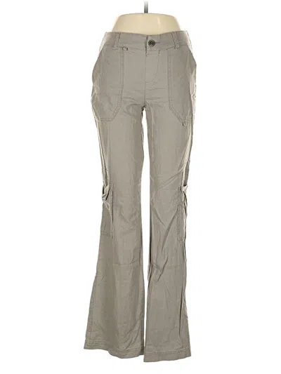 Pre-owned Happily Grey Linen Pants In Gray