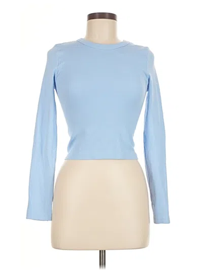 Pre-owned Happily Grey Long Sleeve T-shirt In Blue