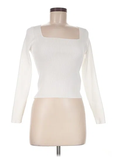 Pre-owned Happily Grey Long Sleeve T-shirt In Ivory