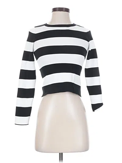 Pre-owned Happily Grey Long Sleeve Turtleneck In White