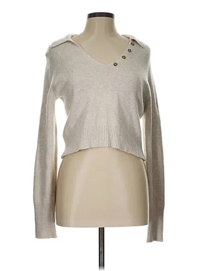 Pre-owned Happily Grey Pullover Sweater In Brown