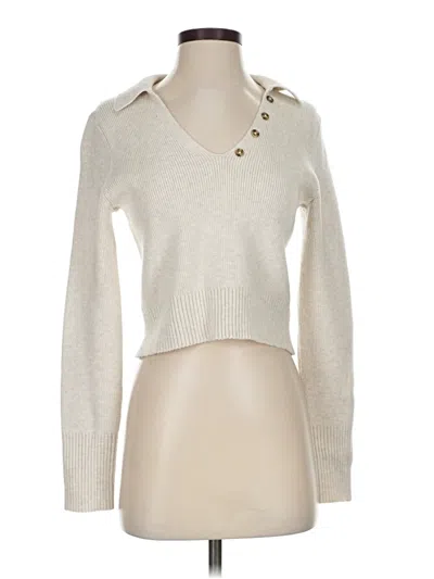 Pre-owned Happily Grey Pullover Sweater In Ivory
