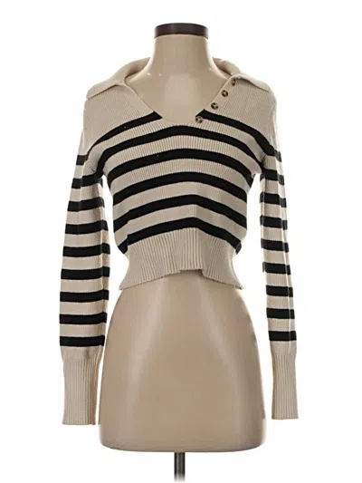 Pre-owned Happily Grey Pullover Sweater In Ivory