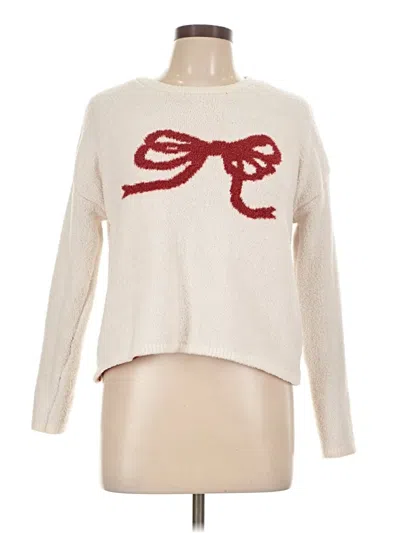 Pre-owned Happily Grey Pullover Sweater In Ivory