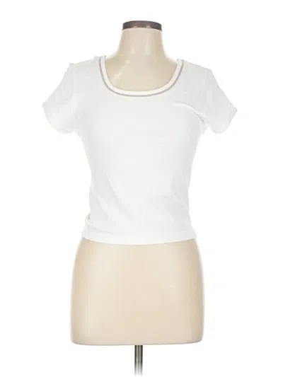 Pre-owned Happily Grey Short Sleeve T-shirt In White