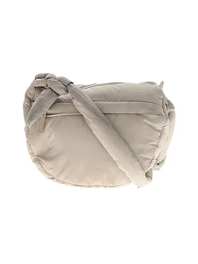 Pre-owned Happily Grey Shoulder Bag In Tan
