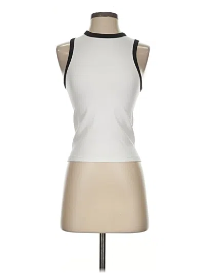 Pre-owned Happily Grey Sleeveless T-shirt In Ivory