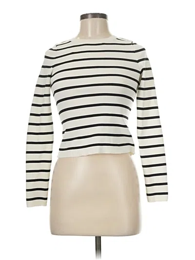 Pre-owned Happily Grey Turtleneck Sweater In Ivory