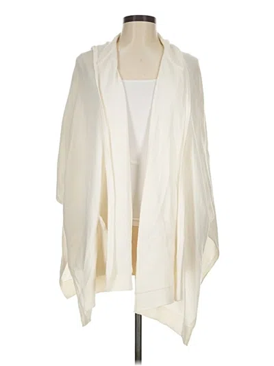 Pre-owned Happily Grey Wool Cardigan Sweater In Ivory
