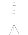Happimess Aiden Coat Rack In White And Chrome