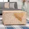 HAPPIMESS ANADA WICKER WEAVE 30" STORAGE TRUNK