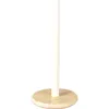 Happimess Avery Modern Classic Metal With Non Slip Weighted Marble Base Paper Towel Holder In Neutral