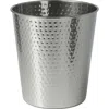Happimess Axel Modern Minimalist Hammered Steel 2-gallon Wastebasket