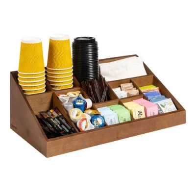 Happimess Bambury Minimalist Handcrafted Cup And Condiment Station In Multi