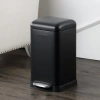 Happimess Betty Retro Mini 3.2-gallon Step-open Trash Can In Midnight Black
