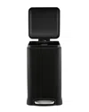 Happimess Betty Retro Mini 3.2gal Step-open Trash Can In Black