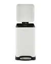 Happimess Betty Retro Mini 3.2gal Step-open Trash Can In White