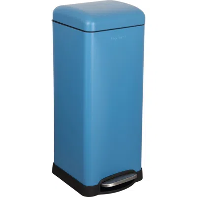 Happimess Betty Retro Step Pedal Trash Can In Blue