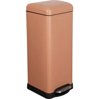 Happimess Betty Retro Step Pedal Trash Can In Brown