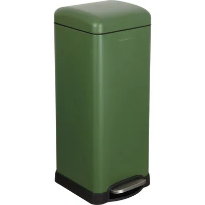 Happimess Betty Retro Step Pedal Trash Can In Green
