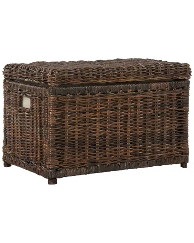 Happimess Elijah 30in Wicker Storage Trunk