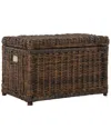 Happimess Elijah 30in Wicker Storage Trunk