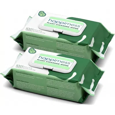 Happimess Essential Oil Infused Plant Cleaning Wipes, Remove Dust, Dirt, Water Spots And Restore Nat In Multi