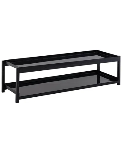 Happimess Industrial Compact 10.75in 6-pair 2-tier Shoe Rack