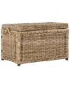 Happimess Jacob 30in Wicker Storage Trunk