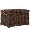 Happimess Jacob 30in Wicker Storage Trunk