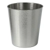 Happimess Remi Modern Classic Textured Steel 2-gallon Wastebasket
