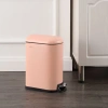 Happimess Roland Mini 2.6-gallon Step-open Trash Can In Pink