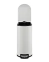 Happimess Roland Mini 2.6gal Step-open Trash Can In White