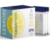 Happimess Scented Trash Can Liners, White Drawstring,