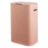 Happimess Tammi Kitchen 14.5-gallon Slim Metal Push Button Trash Can In Pink