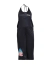 Happiness Woman Jumpsuit Midnight Blue Size M/l Polyester In Blue