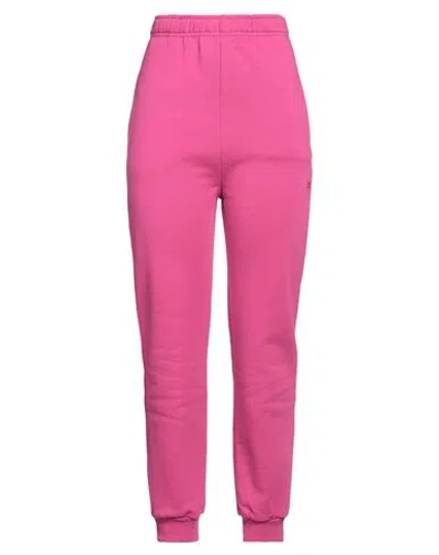 Happiness Woman Pants Magenta Size L Cotton