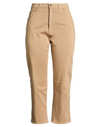 Happy 25® Happy 25 Woman Jeans Camel Size 10 Cotton, Elastane In Multi