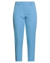 Happy 25® Happy 25 Woman Pants Light Blue Size 10 Polyester, Elastane In Blue