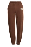 Happy Camp3r I'll Always Love You Fleece Joggers In Brown