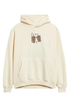 Happy Camp3r Latte Love Hoodie In White