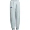 Happy Camp3r Puff Series Core Logo Cotton Blend Joggers In Blue