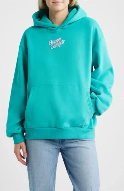 Happy Camp3r Puff Series Hoodie In Green