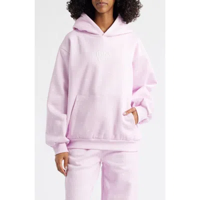 Happy Camp3r Snow Angel Graphic Hoodie In Pink