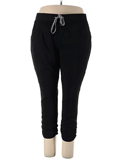 Pre-owned Happy Camper X Torrid Active Pants In Black