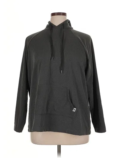 Pre-owned Happy Camper X Torrid Pullover Hoodie In Gray