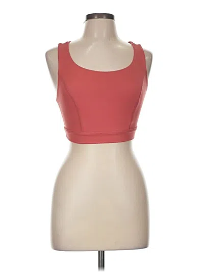 Pre-owned Happy Camper X Torrid Sports Bra In Red