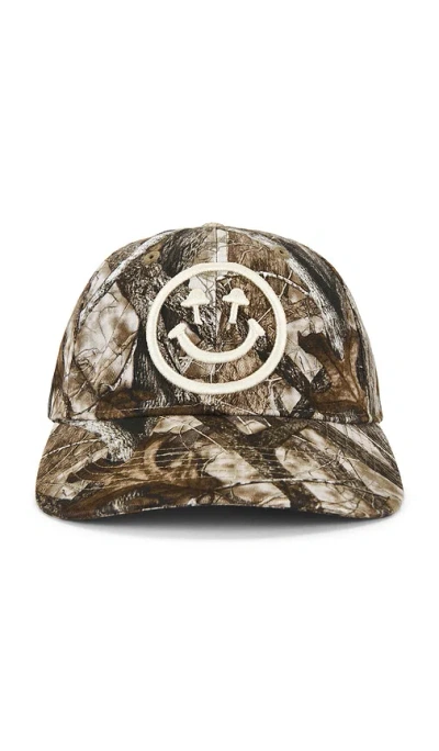 Happy Caps Classic Logo Dad Hat In Brown