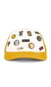 Happy Caps Pin 트럭커 햇 In Multi