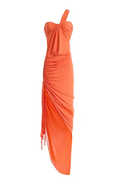 Happy Isles Emanuel Ungaro Spring 2004 Draped Midi Dress